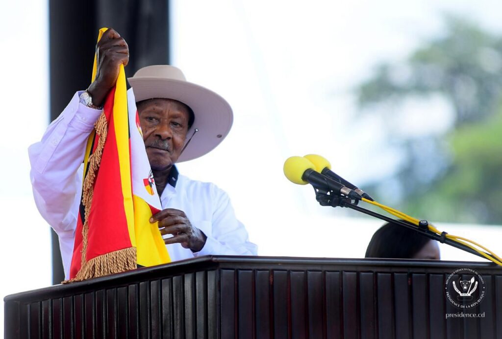 Ouganda:Félix Tshisekedi marque sa présence à l’investiture de Yoweri Museveni ‎