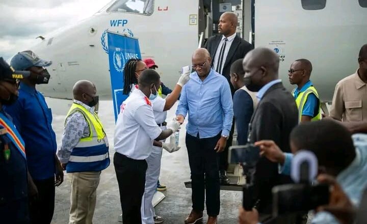 RDC:Samuel Roger Kamba à Bunia pour renforcer la lutte contre la 17ᵉ épidémie d’Ebola