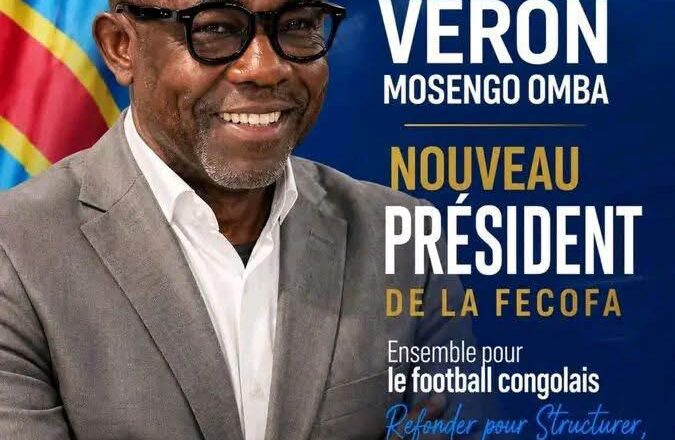 RDC:Véron Mosengo-Omba élu président de la FECOFA