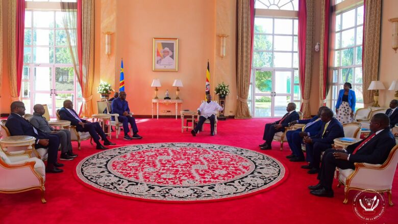 Ouganda:Félix Tshisekedi à Kampala, la RDC et l’Ouganda scellent un nouveau partenariat stratégique