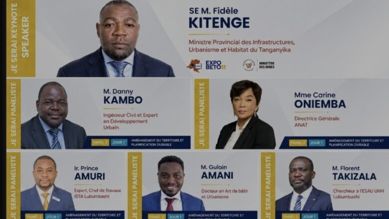 RDC:Expo Béton 2026,  l’urbanisme durable et les infrastructures intelligentes au cœur du Panel 2