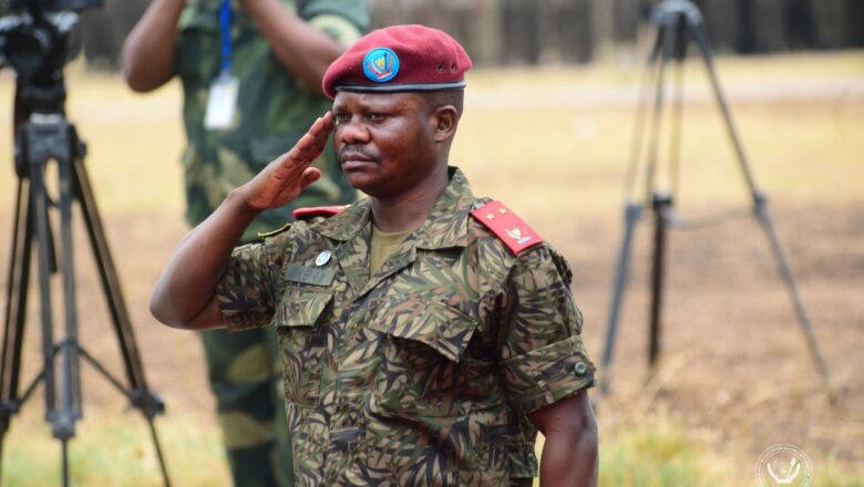 RDC:Le général-Major Ephraim Kabi de la Garde Républicaine annonce des exercices militaires au Stade des Martyrs ce vendredi