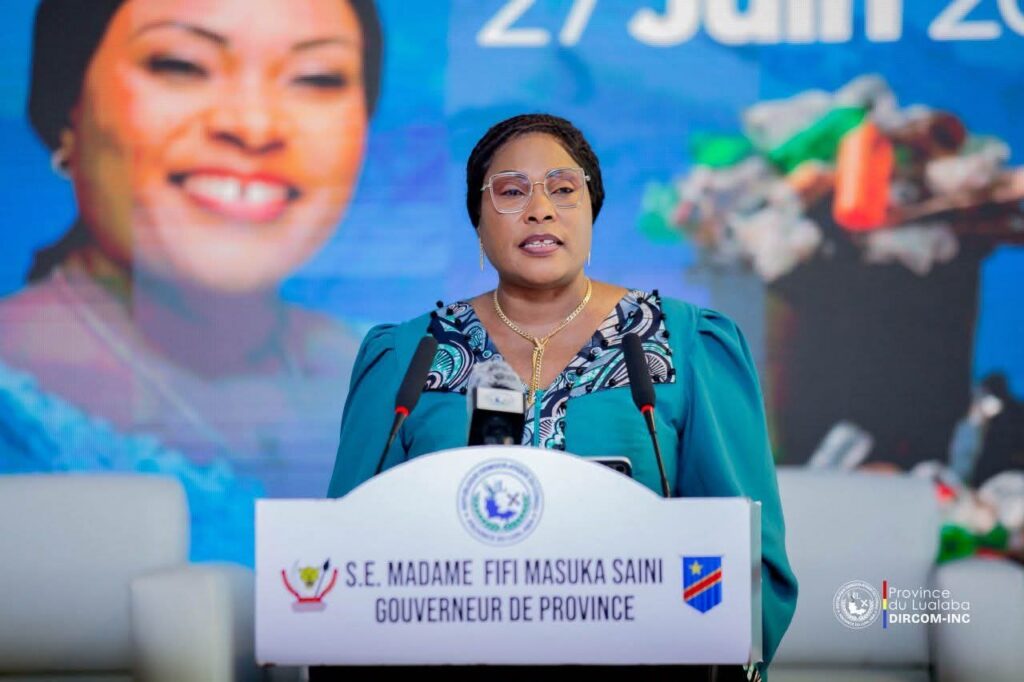 RDC:Fifi Masuka lance un atelier stratégique pour faire des déchets un levier de développement durable