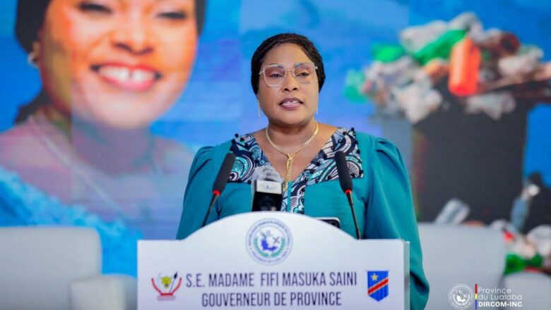 RDC:Fifi Masuka lance un atelier stratégique pour faire des déchets un levier de développement durable