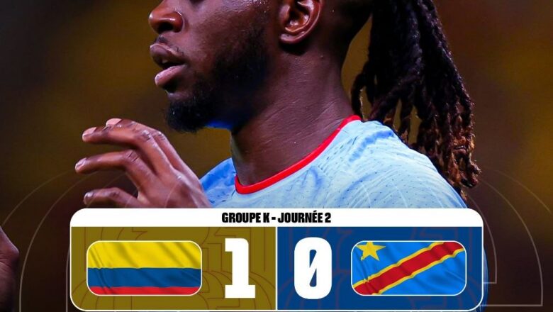 Mexique:Coupe du Monde 2026, les léopards tombent face à la Colombie et compliquent leur parcours