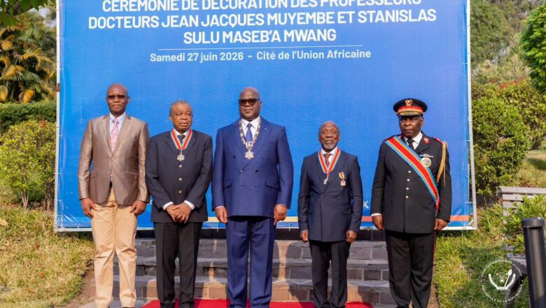 DRC:Félix Tshisekedi Elevates Prof. Jean-Jacques Muyembe to the Rank of Commander