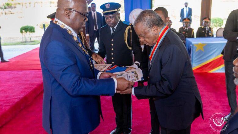 RDC:Félix Tshisekedi élève le Pr Jean-Jacques Muyembe au grade de « Commandeur »