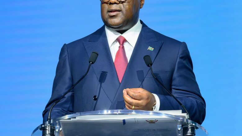 Tchad:Félix Tshisekedi appelle à une nouvelle gouvernance de l&rsquo;eau et fixe des objectifs ambitieux d&rsquo;ici 2035