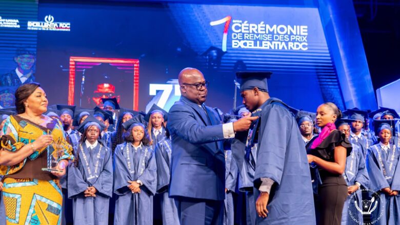 DRC:Félix Tshisekedi Launches the « Excellentia DRC » National Scholarship Programme and Honors 185 Top State Examination Graduates
