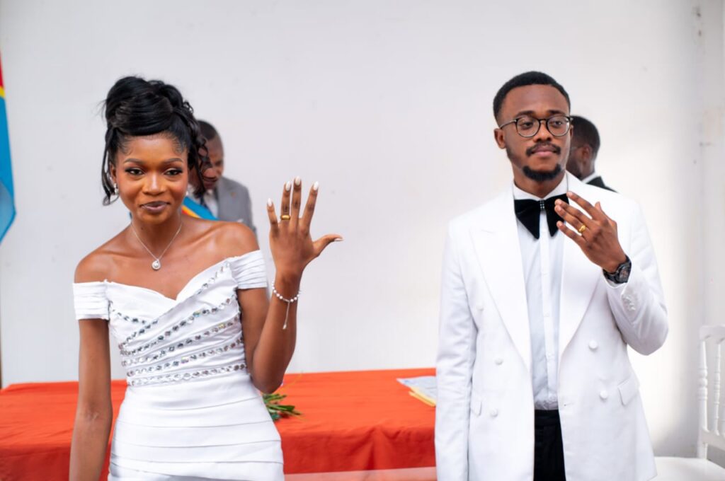 RDC:Le Groupe Médias TOP243NEWS TV & TOP243NEWS.COM célèbre l&rsquo;union de son collaborateur Alister Makila et Peniel