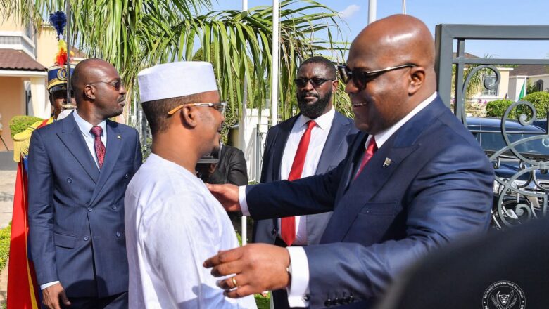 RDC-Tchad :Tshisekedi et Déby renforcent leur coopération, la Banque mondiale soutient l&rsquo;initiative congolaise sur la sécurité hydrique