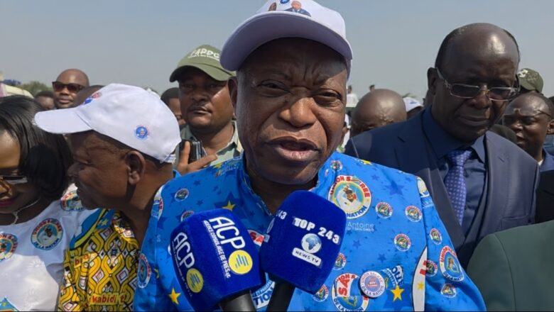 RDC:André Mbata appelle à une mobilisation populaire pour accueillir Félix Tshisekedi à Kamina