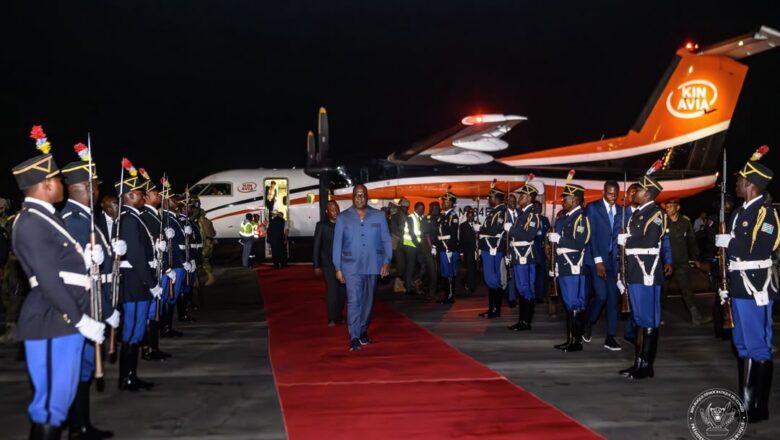 DRC:Félix Tshisekedi Continues Grand Katanga Tour, Begins Strategic Mission in Lubumbashi