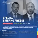 DRC:Pacification and Restoration of State Authority in Areas Occupied by Mobondo at the Center of Special Briefing in Kinshasa