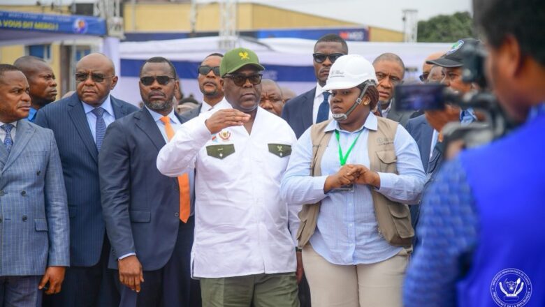 DR Congo: Félix Tshisekedi launches construction of Dr Étienne Tshisekedi Boulevard in Kinshasa