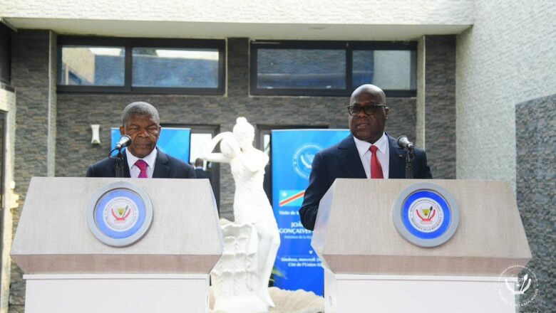 RDC-Angola:Félix Tshisekedi et João Lourenço renforcent la coopération autour du Corridor de Lobito