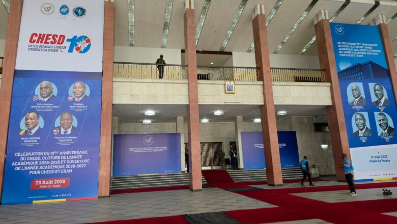 RDC:Félix Tshisekedi reçoit ses homologues du Congo-Brazzaville, du Burundi et de la RCA pour les 10 ans du CHESD