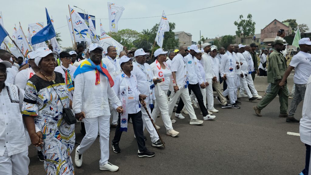RDC:Fin de la marche de l’UDPS et de ses alliés à Kinshasa