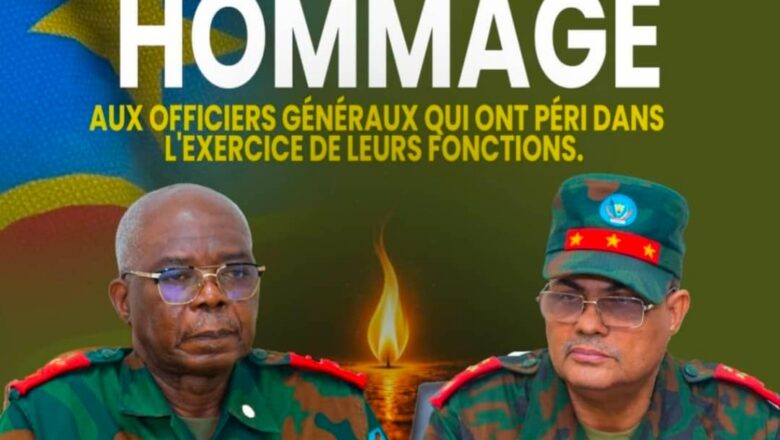 RDC:Trois jours de deuil national décrété par le gouvernement après le crash aérien de Kenge