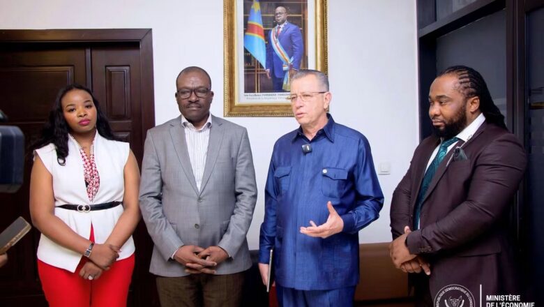 RDC:Économie numérique, Augustin Kibassa Maliba échange avec Expo Béton sur le numérique au service des villes