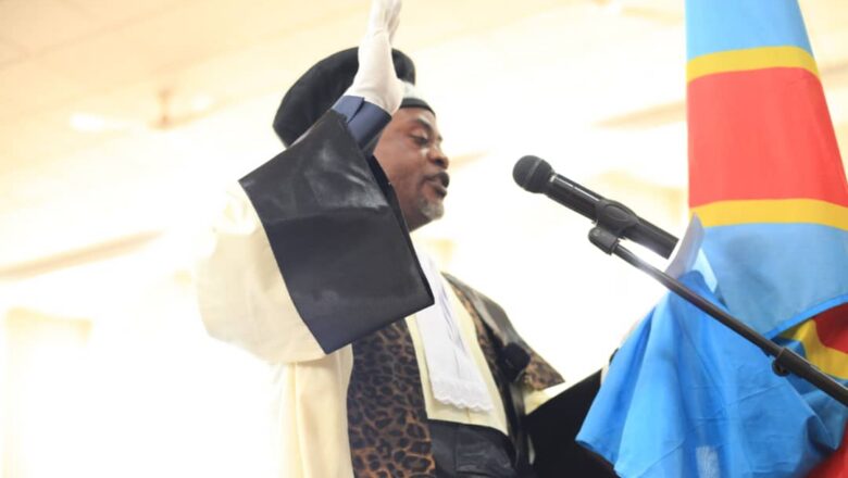 RDC:Gilbert Mwamba Mwamba renouvelle son serment et présente sa vision à la tête du parquet de Kolwezi