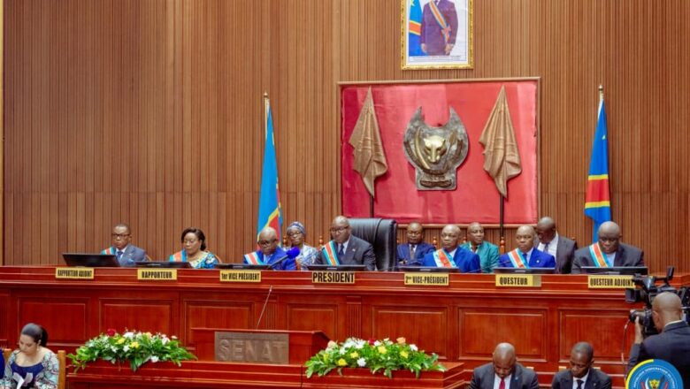 RDC: le dialogue national, la sécurité et le budget 2027 au cœur de la rentrée parlementaire au Sénat