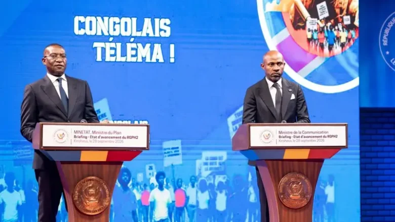 RDC:Patrick Muyaya et Guylain Nyembo font le point sur le lancement de la cartographie du RGPH-2