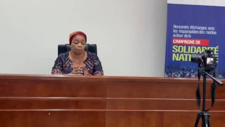 RDC:Ève Bazaïba mobilise les médias autour de campagne de la  Solidarité  nationale