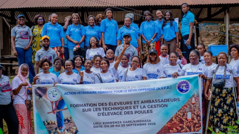 RDC: l’AVFD forme les éleveurs pour booster la filière avicole