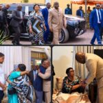 RDC:Félix Tshisekedi et Denise Nyakeru auprès des familles Likulia et Mutombo, après le crash de Kenge