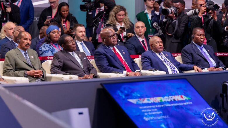 Russie Afrique:Félix Tshisekedi participe à Moscou pour renforcer la coopération entre la RDC et la Russie 